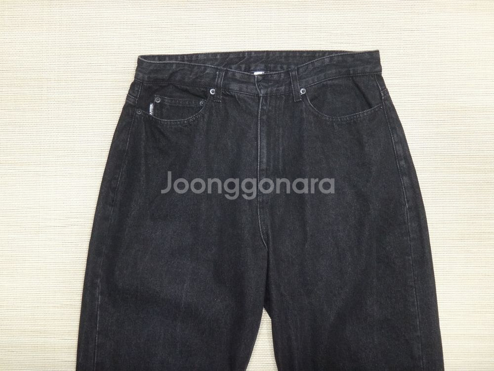 (32-33) 스타터 STARTER 흑청 와이드 데님--3
