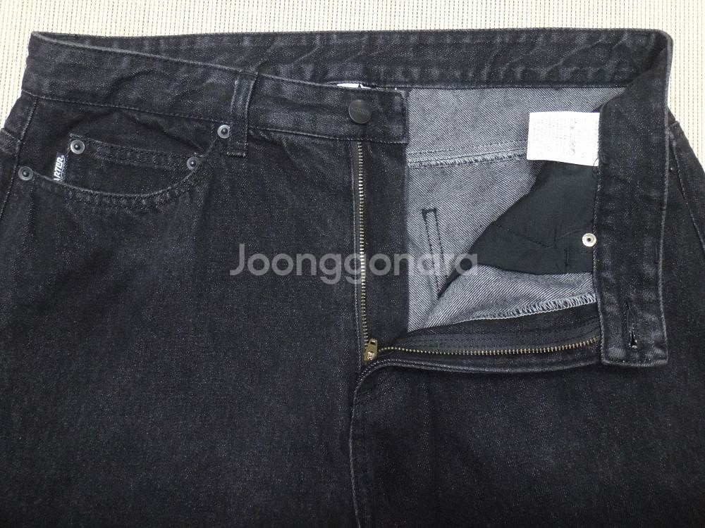 (32-33) 스타터 STARTER 흑청 와이드 데님--6