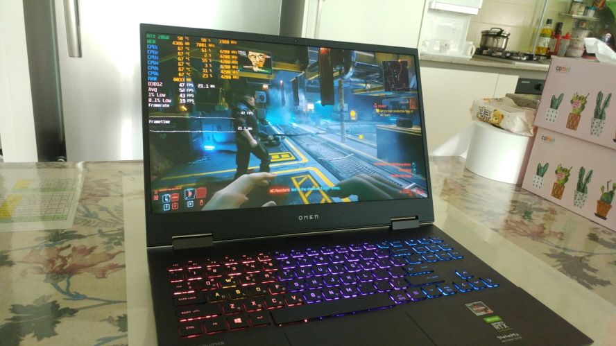 HP 오멘 고성능 게이밍 노트북/RTX3060,S급