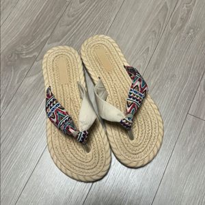 보헤미안 여름 쪼리 샌들 슬리퍼