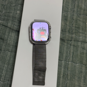애플워치10 42mm 실버 gps