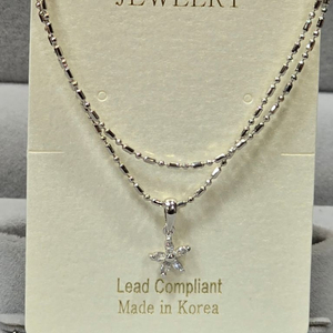 새상품 레이어드 발찌
