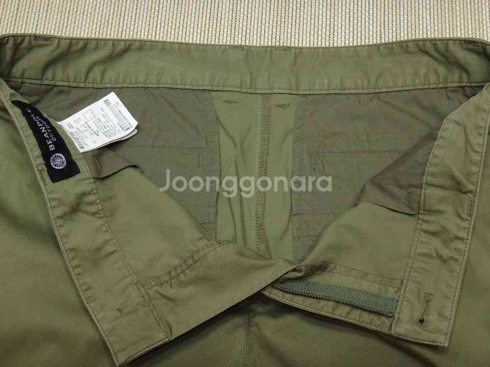 (34) 빈폴아웃도어 카키 남성 베이직 치노 팬츠--6