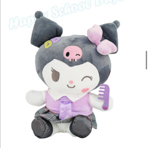 (새상품)산리오인형 쿠로미 인형 스쿨룩 에디션 25cm