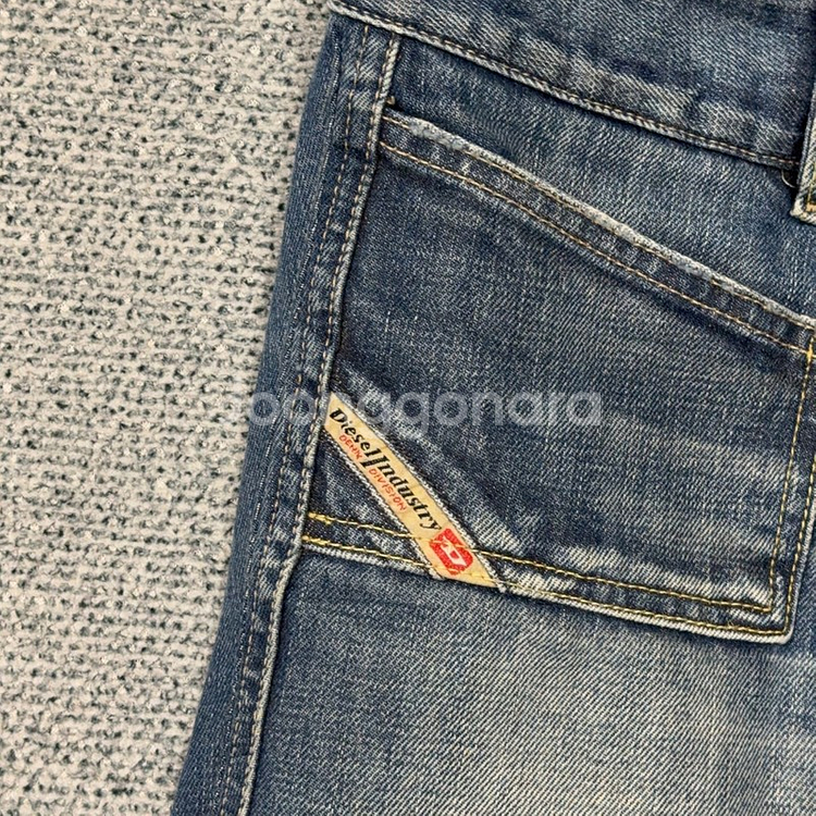 [디젤] 이태리 워싱 빈티지 데님 미니 스커트 27--2