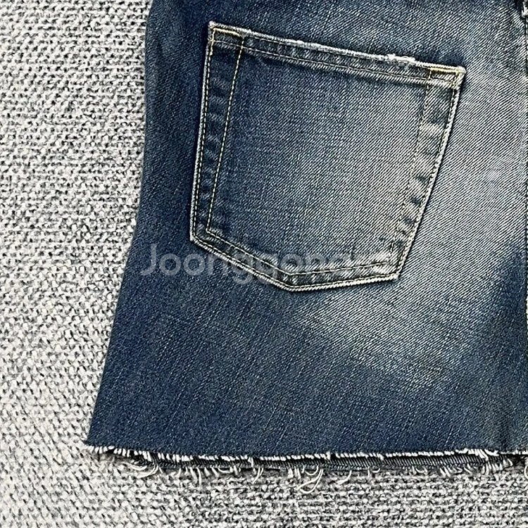 [디젤] 이태리 워싱 빈티지 데님 미니 스커트 27--3