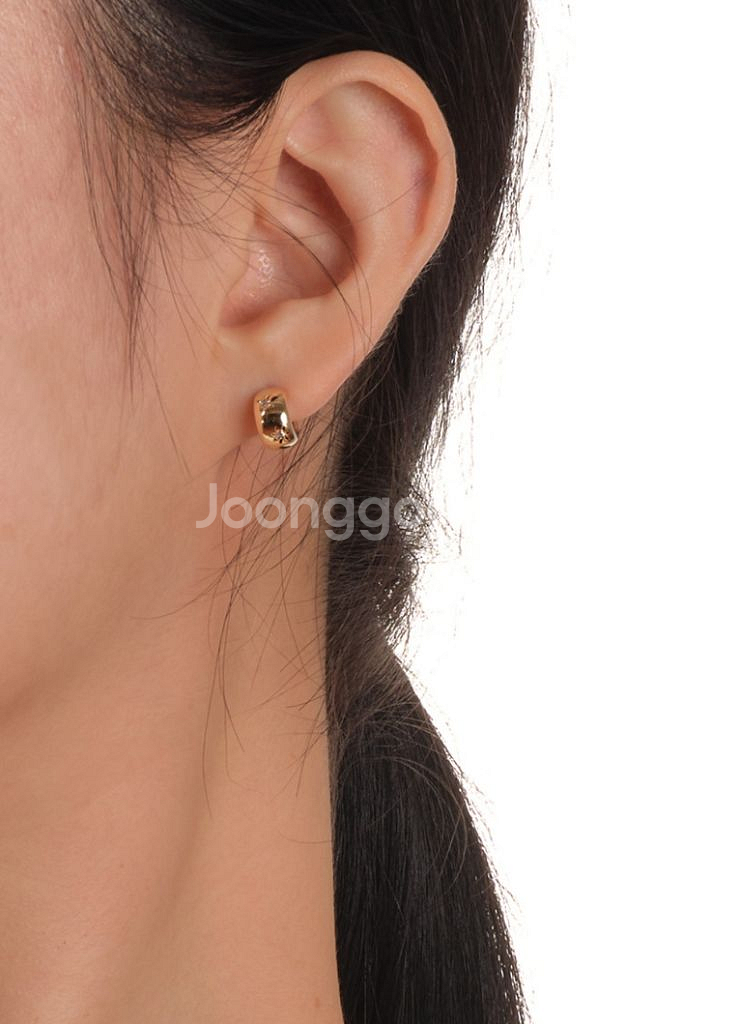 14k 모이사나이트 귀걸이(새제품)--0