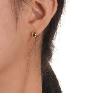14k 모이사나이트 귀걸이(새제품)