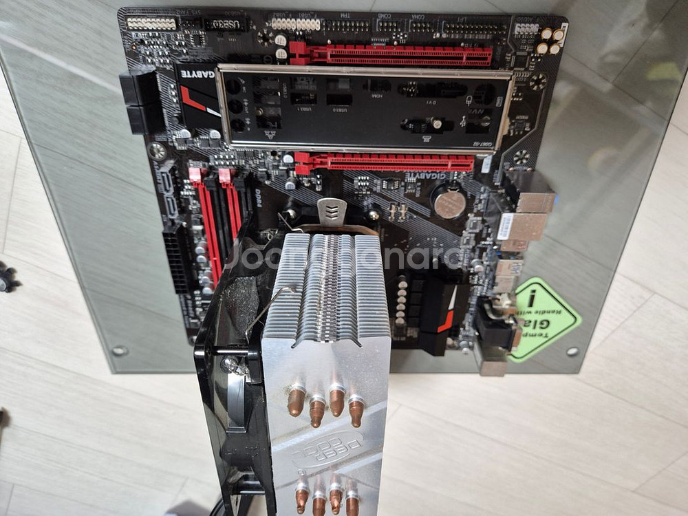 라이젠 5 3600 + AB350m gaming 세트--0