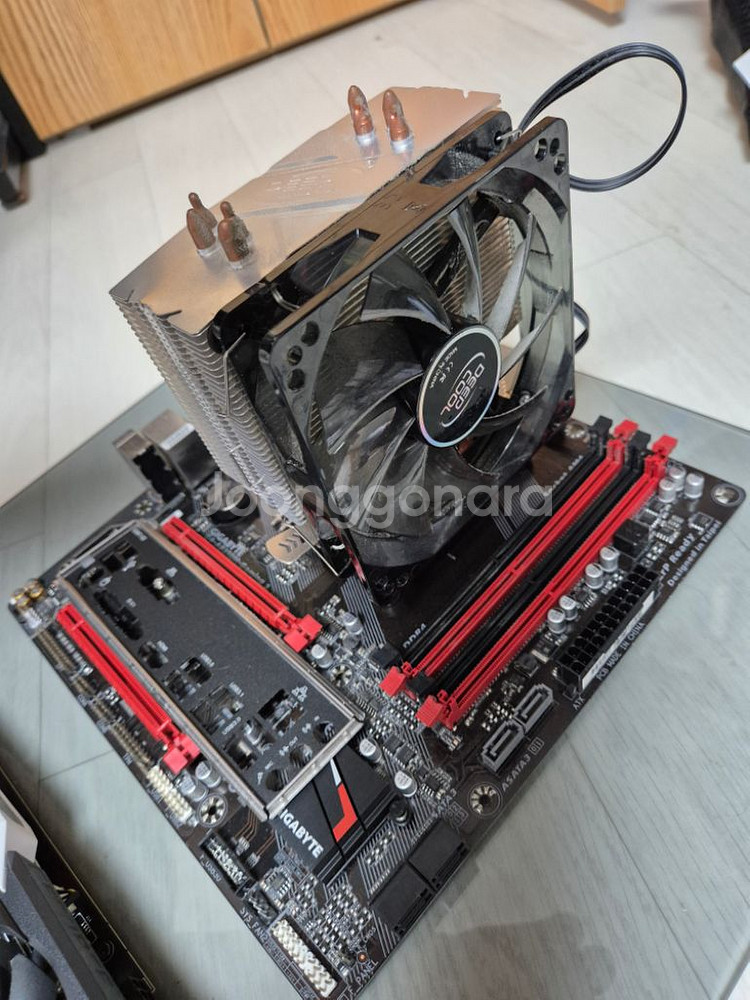 라이젠 5 3600 + AB350m gaming 세트--1