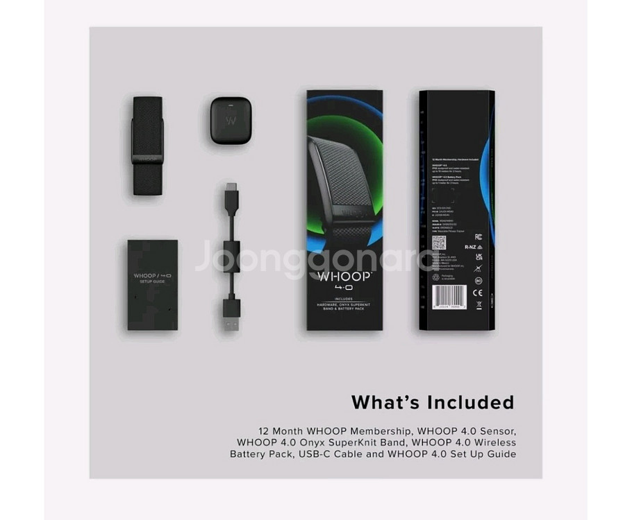 훕 WHOOP 4.0 웨어러블 팝니다.--5