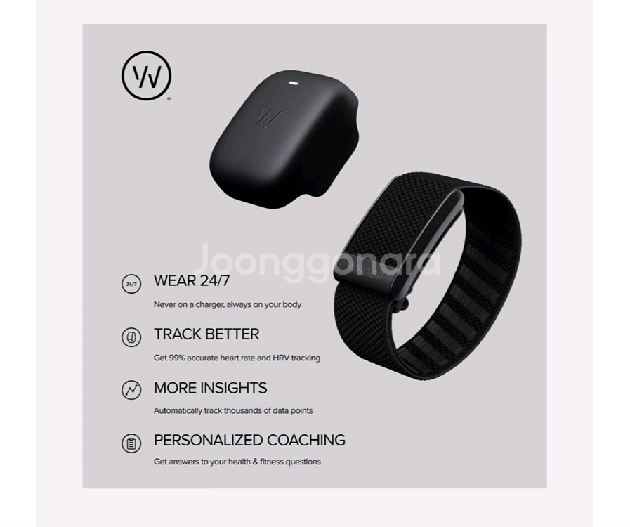 훕 WHOOP 4.0 웨어러블 팝니다.--6