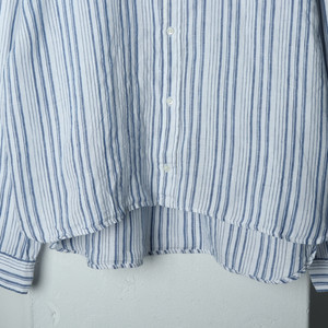 W(XL) 폴로 랄프로렌 셔츠 남방 린넨 마 블루