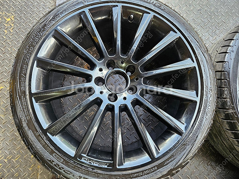 19인치 벤츠C클래스 쿠페 AMG 마차 유광블랙 순정휠...--1