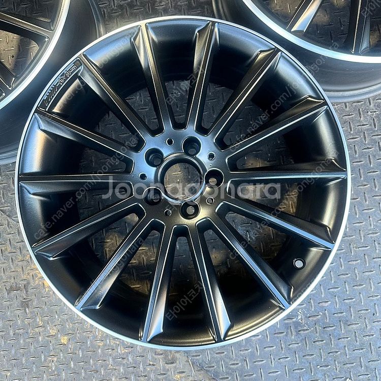 20인치 W213 벤츠E클래스 AMG 마차 매트블랙림폴...--3