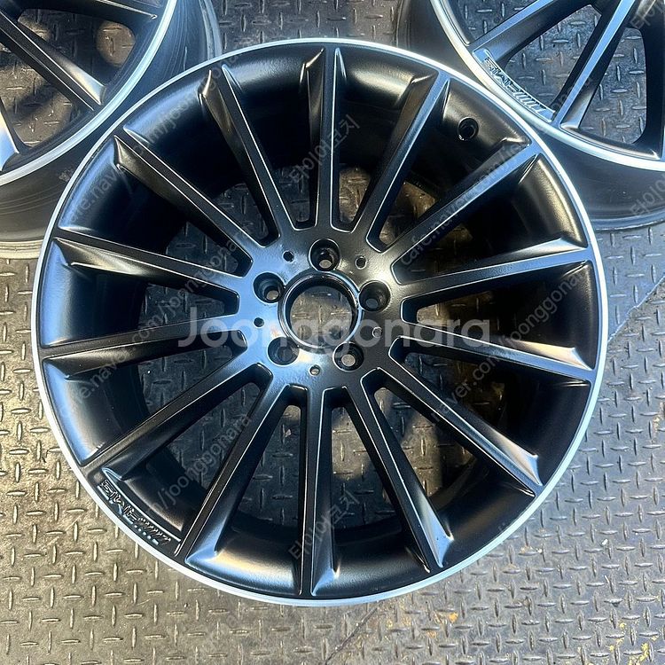 20인치 W213 벤츠E클래스 AMG 마차 매트블랙림폴...--4
