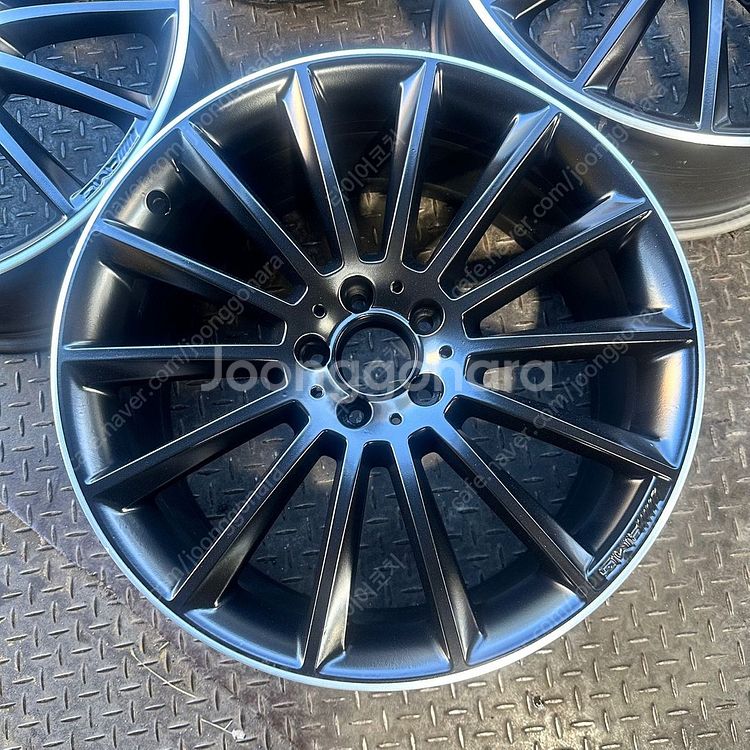 20인치 W213 벤츠E클래스 AMG 마차 매트블랙림폴...--5