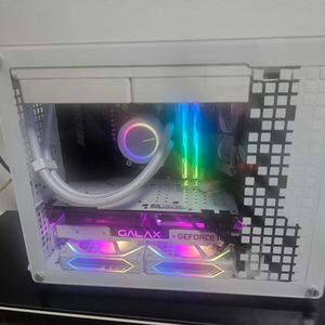 7600x rtx2060 ddr5 32g 화이트컨셉 팜