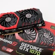 MSI GeForce GTX 1070 부품용