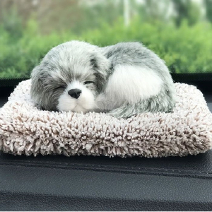 새 허스키 차량용 미니 강아지 제습 인형 활성탄 탈취