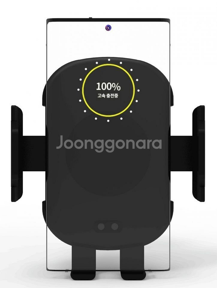 새 차량용 고속 무선 충전 오토 슬라이드 송풍구 거치대--1