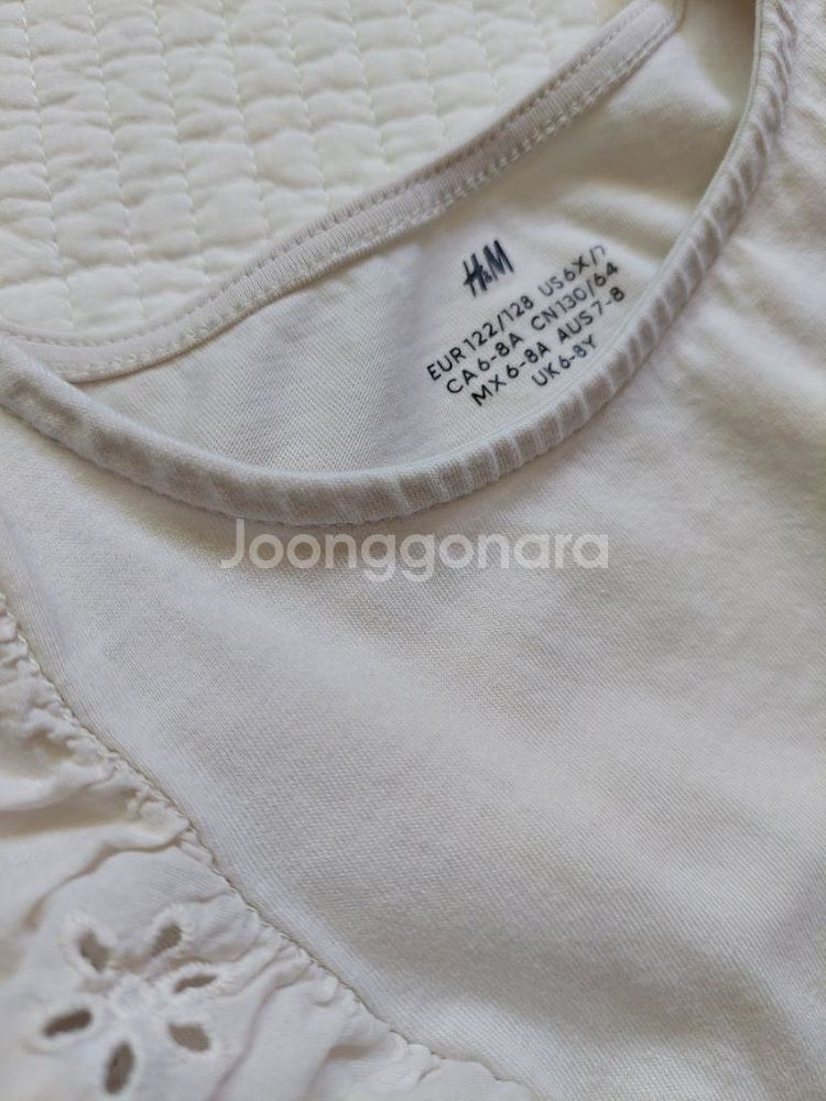 H&M 여아드레스 여아원피스 화동원피스 화동드레스--6
