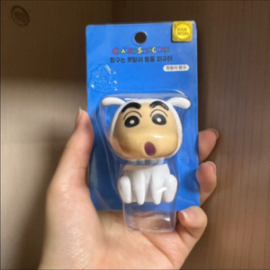 (미개봉 정품) 짱구 흰둥이 피규어 < 가격 내림x>