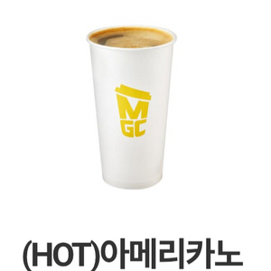 메가커피 핫아메리카노
