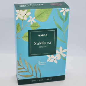 와칸 수미주라 천연 새치 염색약 그리너리1box(5p)