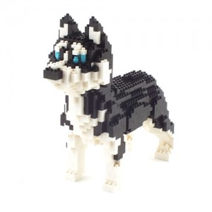 Husky 허스키 동물블럭 (미니블럭)--0