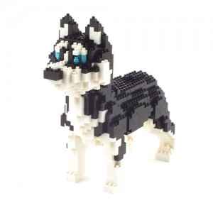 Husky 허스키 동물블럭 (미니블럭)