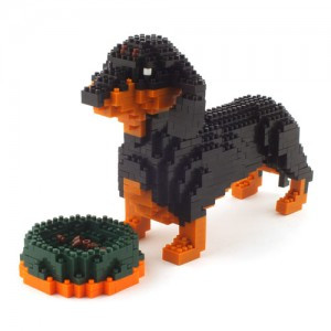 Dachshund 닥스훈트 동물블럭 (미니블럭)