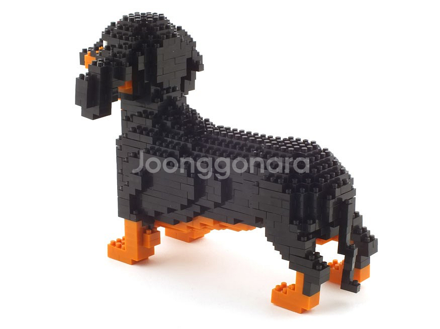 Dachshund 닥스훈트 동물블럭 (미니블럭)--4
