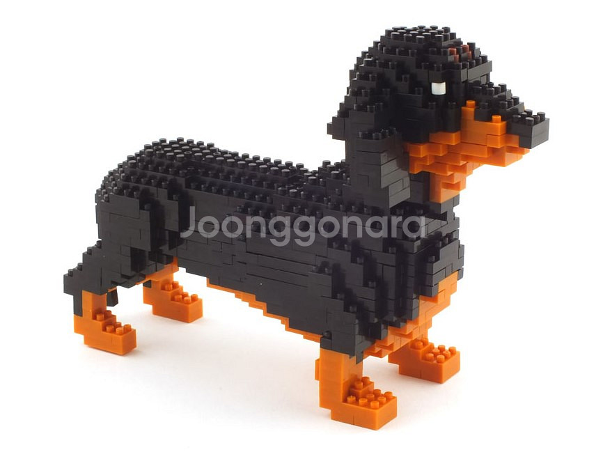 Dachshund 닥스훈트 동물블럭 (미니블럭)--5
