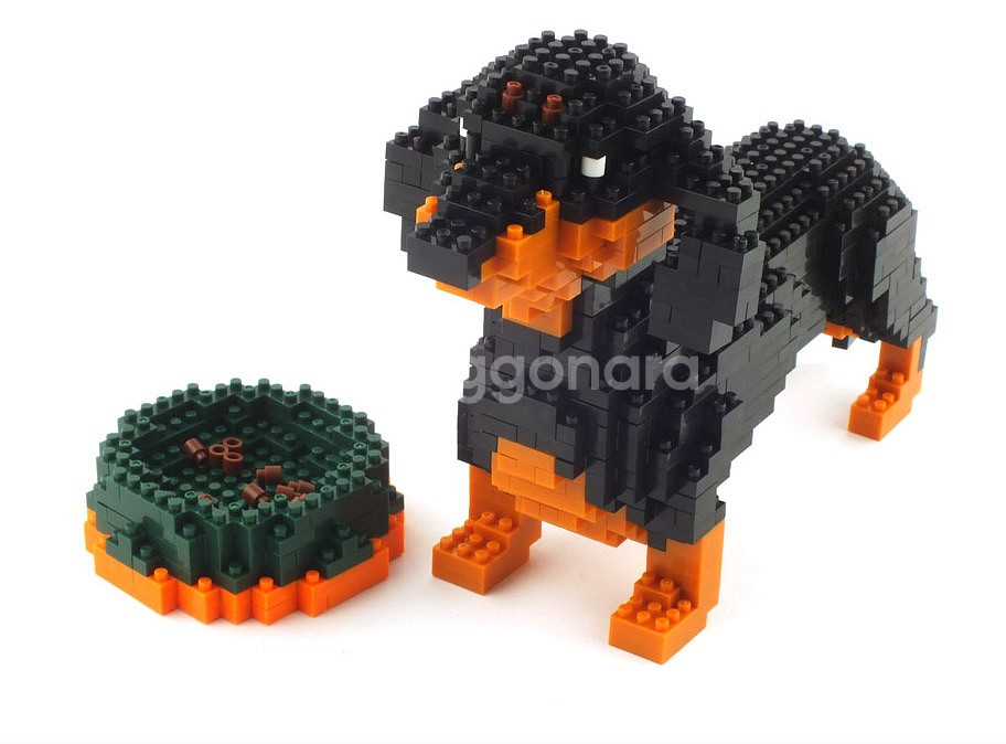 Dachshund 닥스훈트 동물블럭 (미니블럭)--7