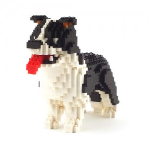 Border Collie 보더콜리 동물블럭 (미니블럭)--0