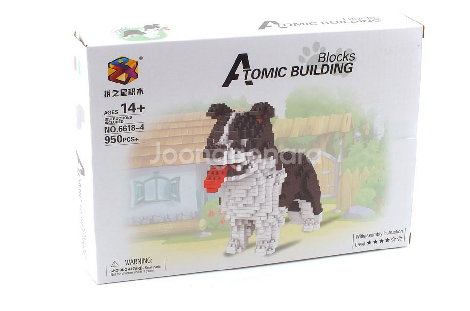 Border Collie 보더콜리 동물블럭 (미니블럭)--1
