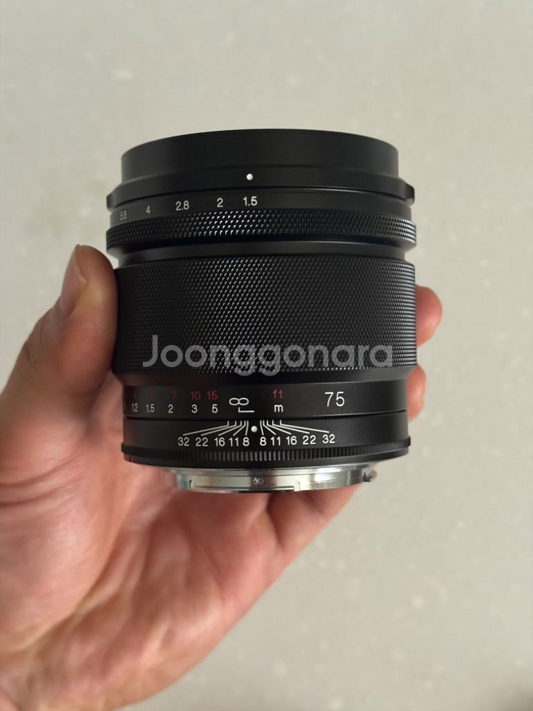보이그랜더 NOKTON 75mm F1.5 캐논 RF--0
