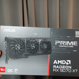 ASUS PRIME 9070XT < 5070TI 추가금