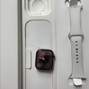 애플워치10티타늄 42mm 골드 SSS급