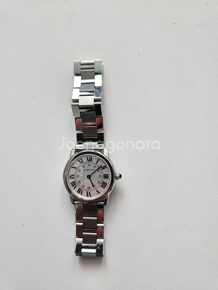 까르띠에 론드 솔로 스틸 시계29mm--1