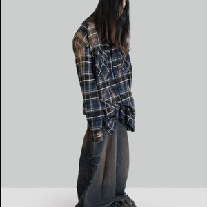 준지 24fw 컬렉션 런웨이 워시드 데님 48