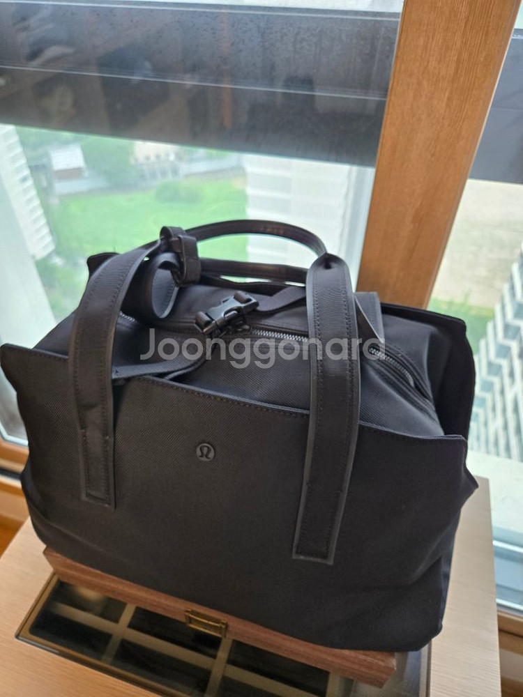 룰루레몬 블랙 여행가방 민트급 싸게 팔아요!--1