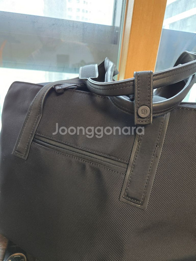룰루레몬 블랙 여행가방 민트급 싸게 팔아요!--5