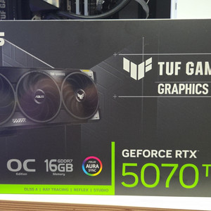 ASUS RTX 5070 Ti TUF (미개봉) 판매
