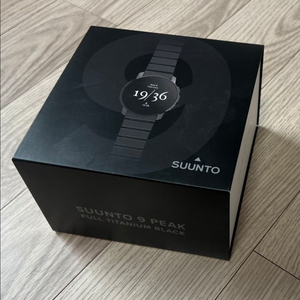 [판매] Suunto 9 Peak 풀 티타늄 블랙 /