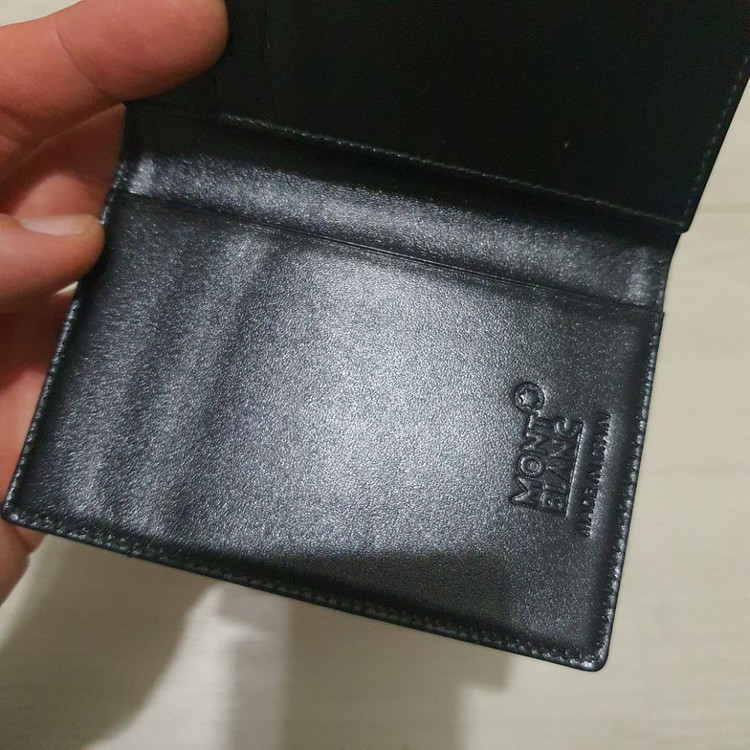정품 몽블랑 카드지갑 이미지