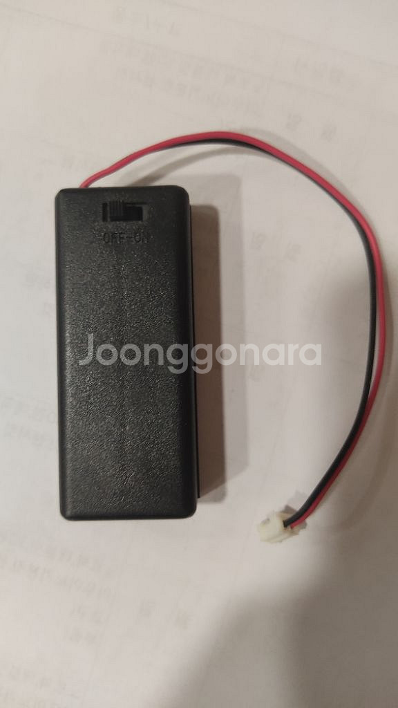 서보모터 sg90 fs90r 배터리홀더 DC모터 새상품--3