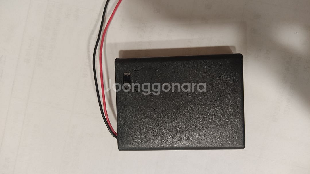 서보모터 sg90 fs90r 배터리홀더 DC모터 새상품--4