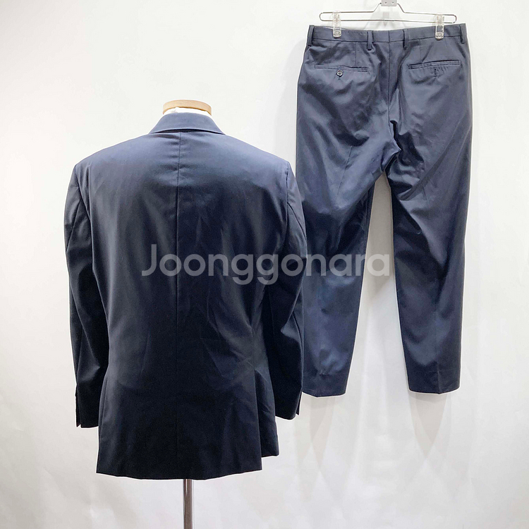 휴고보스 남성정장세트 네이비 상100 하33 진스센스--6
